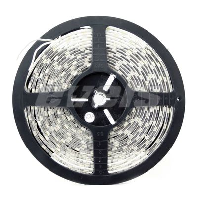 Лента светодиодная "Маяк" 12V (катушка 5м) (5,0x5,0 60smd - метр) WHITE 4000K IP65  белая основа — основное фото