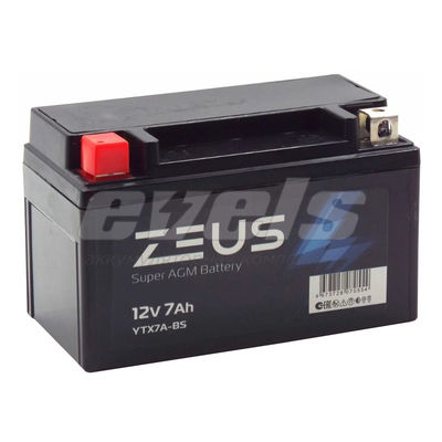 ZEUS SUPER AGM 7а/ч  (YTX7A-BS) зал. — основное фото