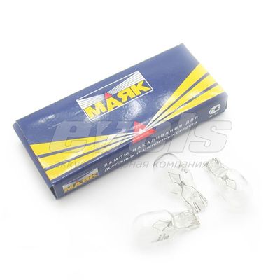 Лампа "Маяк" 12V 18W (W2,1x9,5d) /W18W — основное фото